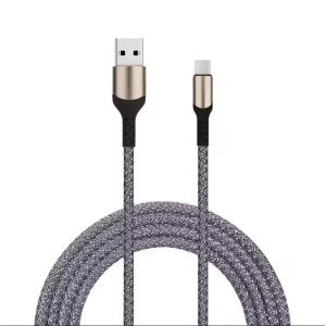 Nylon Braided USB 3.0 Usb A To Usb C Data Transfer Cable Customized Logo