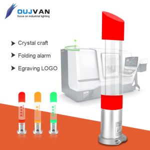 Customize DC24V Machine Tool Light Single Layer Three Color Flashing With Buzzer