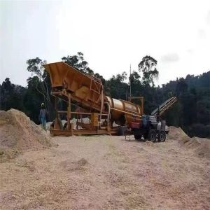 Corrosion Resistant Material Land Gold Mining Machinery with Diamond Jigging