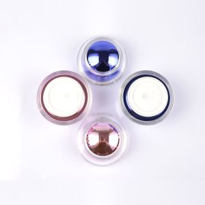 High Quality Cosmetic Cream Container Round Empty Face Jar Wholesale Care Face