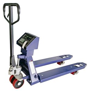 High Digital Display Hydraulic Hand Pallet Truck With Weighing Scale 3000kg