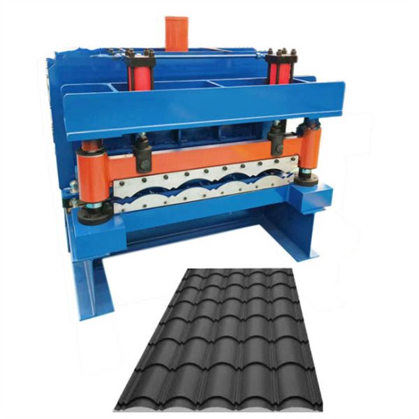 Quality Automatic Color Steel Roof Panel Glazed Tiles Sheets Making Roll Forming Machine wholesale