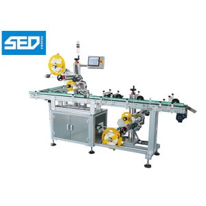 SED-PST 220V,380V Automatic Carton Box Front And Back Double Side Sticker