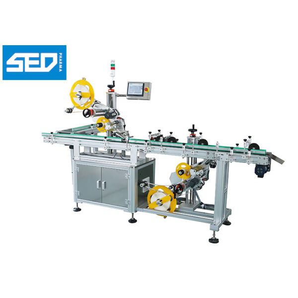 SED-PST 220V,380V Automatic Carton Box Front And Back Double Side Sticker