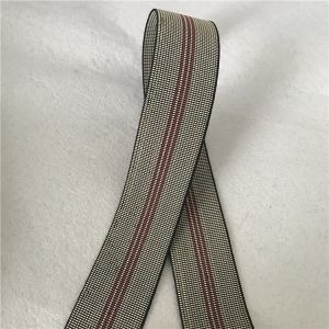 width 45mm 40% elongation PE elastic webbing straps For Sofa Seat