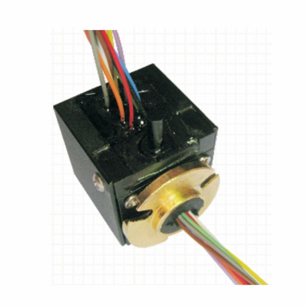 OD 10.8mm High Speed Slip Ring , Super Miniature Slip Ring For High Precision