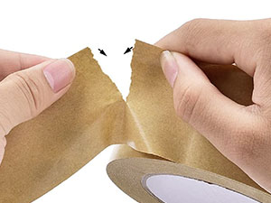 Kraft Paper Tape Self Adhesive, custom size, Brown Paper Tape, Biodegradable Brown Packing Tape,Paper Packing Tape With Strong Adhesive