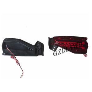 4x4 Dark Red Rear Bumper Fog Lamp / Brake Light On Car For Fortuner 2016