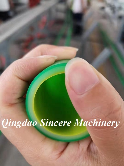 PP PPR Single Layer Plastic Pipe Extrusion Line Composite Corrugated Pipe Making Machine