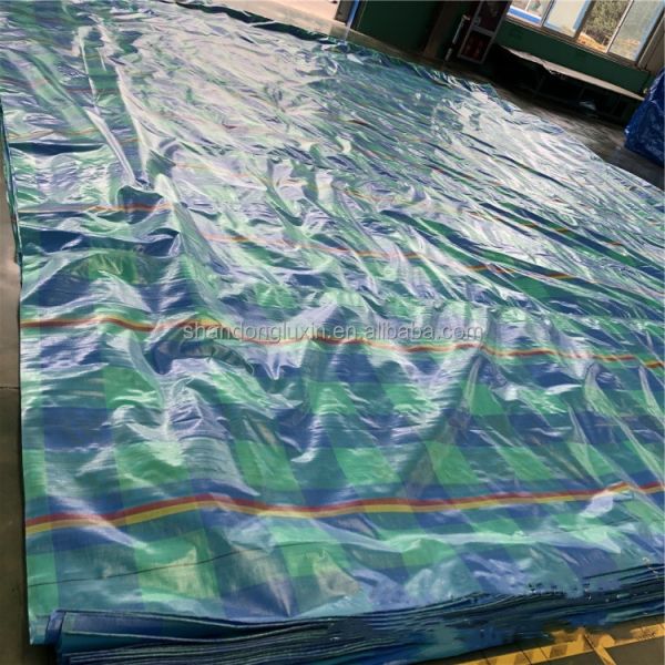 100% Virgin PE Tarpaulin Printed Pattern Waterproof Canvas Wear-resistant PE