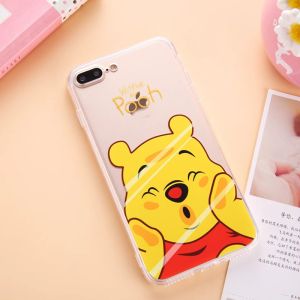 Acrylic Lovely Cartoon Characters Back Cover Cell Phone Case For iPhone 7 7 Plus