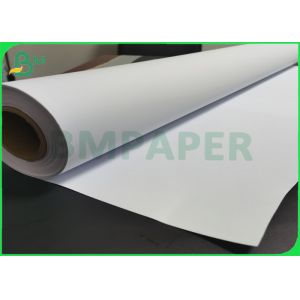 20LB 508mm*50m Two Sides White CAD Plotter Paper For Draw Mechanical Diagram