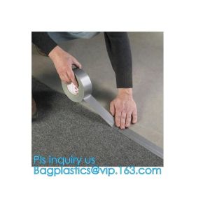 No Residue Adhesive Carpet Jointing Duct Tape , Package Double Sided Carpet Tape