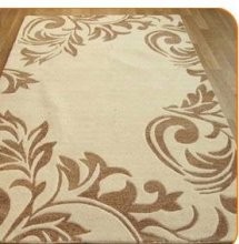 Floor Mat / Carpet Laser Cutter , Smooth Edge Laser Cutting Equipment