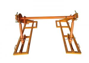 China Integrated Cable Drum Jacks , Cable Reel Jack Stands For Supporting Reel on sale
