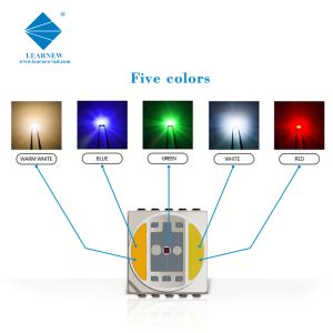 Multi High Power LED SMD Chips 2.5W RGBWW 3000K / 6500K / 6000K 6064