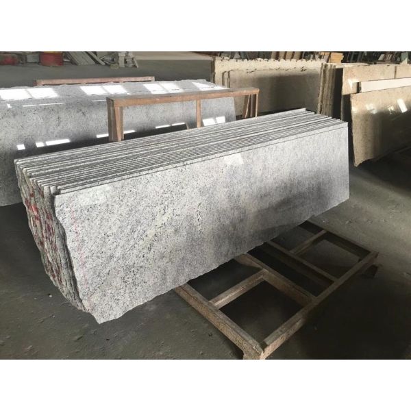 Factory wholesale New model high quality slab kashmir white granite price Grade A New Kashmir White Granite Slabs