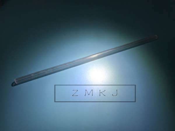 150mm length Sapphire Tube Wear Resistance Customized Design And Shape