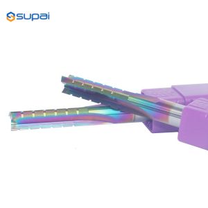 TCT Carbide 3 Flutes Custom End Mills CNC Milling Cutters Wood Router Bits