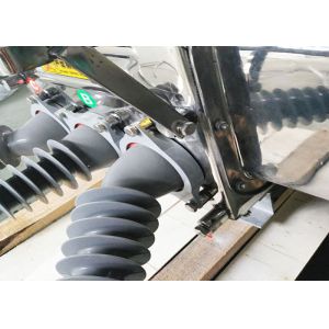 Outdoor Column 12KV Manual Circuit Breaker High Voltage 10000 Times Mechanical