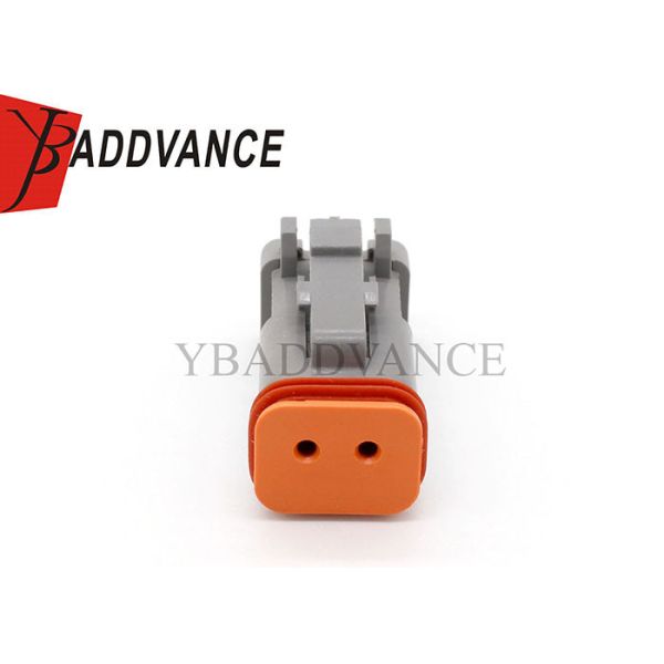DT06-2S-C017 Deutsch DT 2 Pin Connector Plug With With Extended Shroud And End