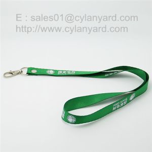Key holder lanyards, rivet polyester key lanyard with split ring
