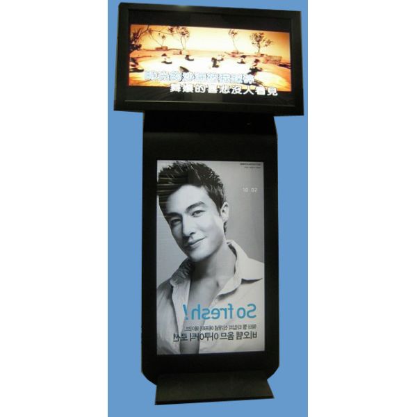 Quality Free Standing Digital Signage Kiosk With Dual Advertising Screen wholesale