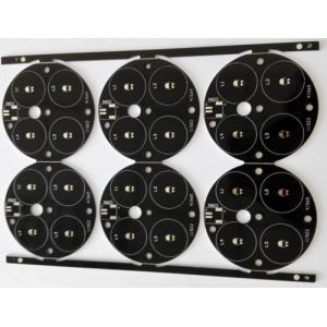 Black Aluminium PCB Assembly One Layer LED light Strips Power -6W