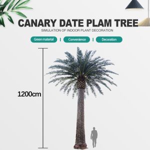 Date Palm Garden Artificial Landscape Trees 2000cm Height UV Resistance