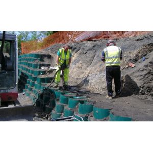 100mm HDPE Gravel Pebble Stabilizer Geocell For Driveway
