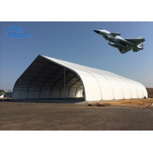 Outdoor Aluminum Curve Tents Peach Shape Big Size ISO9001 Certified Instant Up