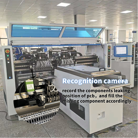 CCC LED Bulbs SMT Mounter High Precision Recognition 68 Heads SMT Pick And Place Machine