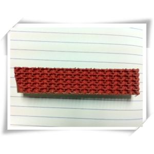 Red PVC Super Grip Belt Corrugated Belt abrasion resistance For Textile