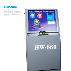 R134a Recharge LCD Automotive AC Machines Refrigerant Recovery Systems