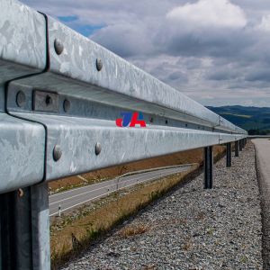 ISO Certified W Beam Highway Guardrail Exported to Kenya with Galvanized Coating
