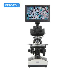 Cheap OPTO-EDU A33.1009 1600x 5.0M Digital Microscope With 9&quot; Lcd Screen for sale