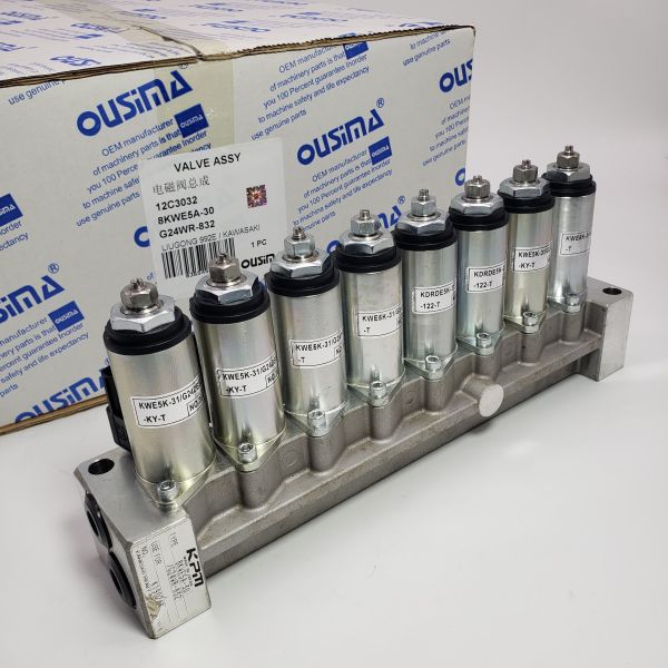 12C3032 8KWE5A-30 G24WR-832 Solenoid Valve Grop For LIUGONG992E KAWASAKI