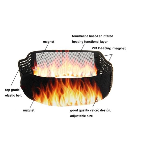 Adjustable Waist Back Support Belt / Self Heating Slim Belt For Weight Loss