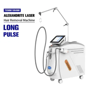 4000W Peak Power Alexandrite Laser Hair Removal Machine 10.4 Touch Screen 1/2/4 Hz Frequency