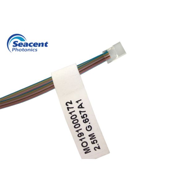 Quality High Precision Optical Fiber Array , 24 CH V Groove Fiber Array Low Insertion Loss wholesale