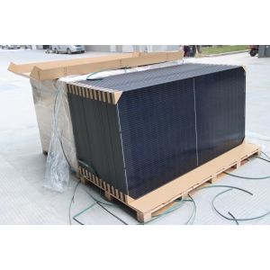 All Black Half Cell Mono Solar Panel 182mm 445W 450W 455W 460W
