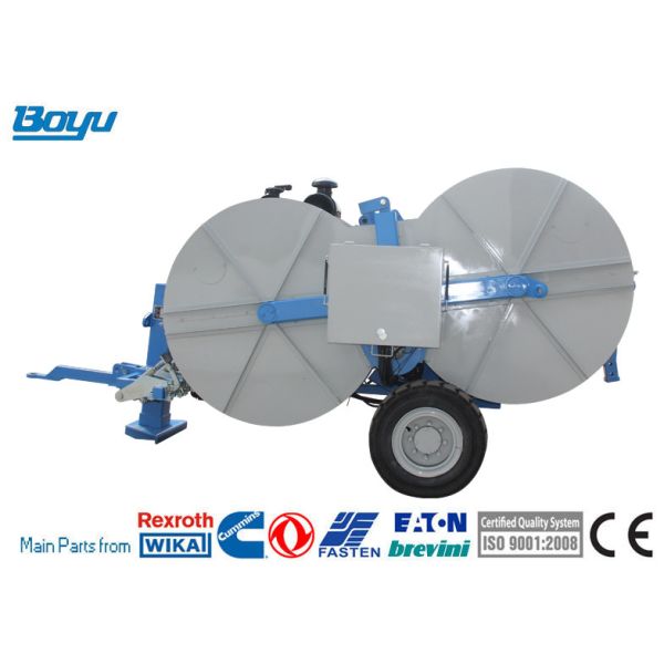 TY2x50 Tension Stringing Equipment Max Intermittent Tension 2x55/1x110kN 77kw