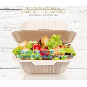 Disposable corn starch bento lunch box takeaway food container,take away box PLA