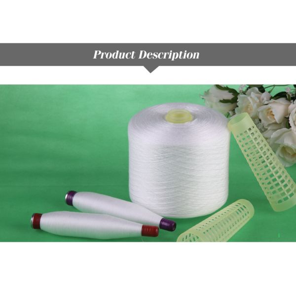 Durable AAA Grade Sinopec Fiber 100 Spun Polyester Sewing Thread 30/2