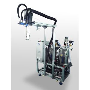 Vertical Installation Two Component Dispenser Machine for AB Resin Mixing and