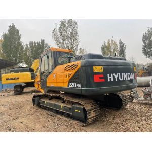 Hyundai Used 220-9s Crawler Excavator 1m3 Bucket Capacity excellent condition