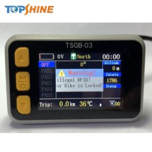 Customized 4G Mini IP67 Waterproof E-Bike Odometer Speedometer