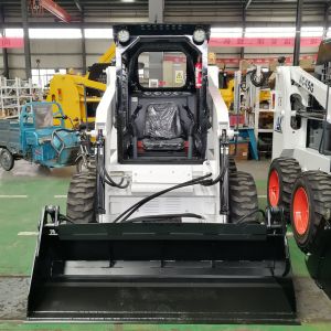 37kw Diesel Power JC45 Skid Steer Loader with Hydraulic Joystick and Pneumatic