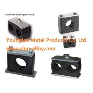Hydraulic Polyamide pipe clamps designed to German standard DIN 3015, for pipe