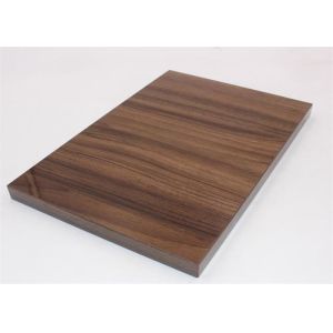 Cheap Anti Yellowing Wood Grain E0 High Gloss MDF Panels 30mm for sale